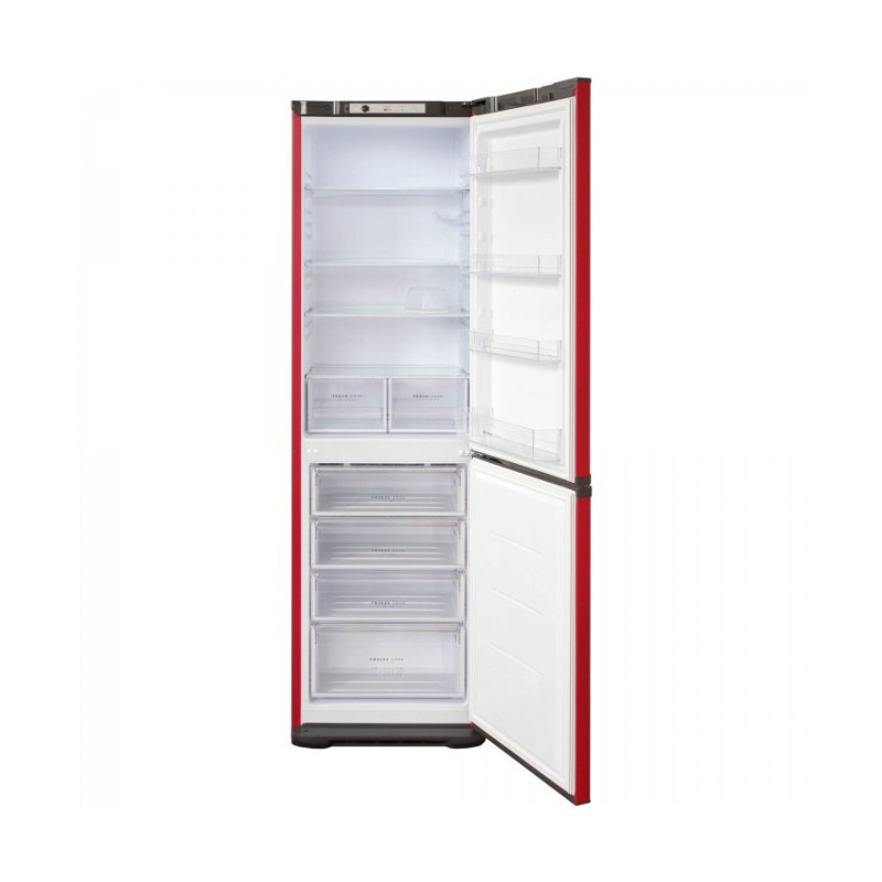 Холодильник-морозильник Бирюса H649 красный