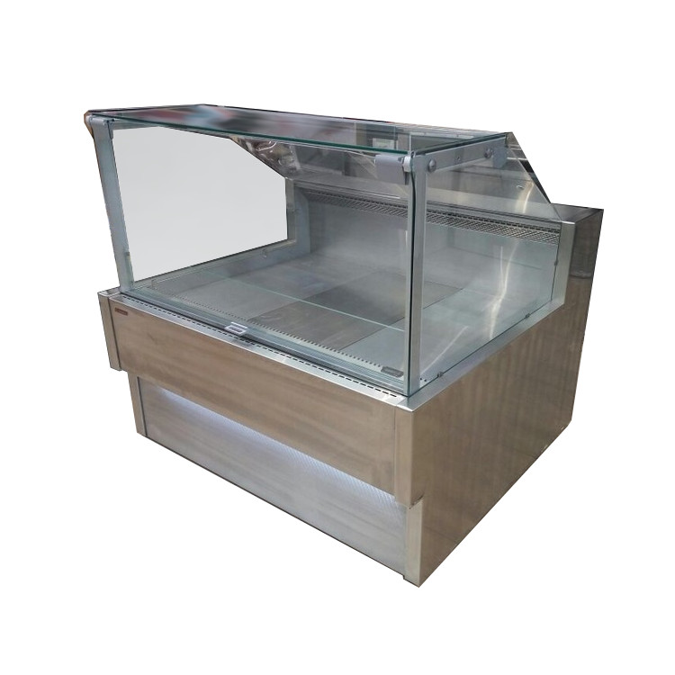 Холодильная витрина Берн Куб ВУ44-3750 Ариада с выносным агрегатом без боковин