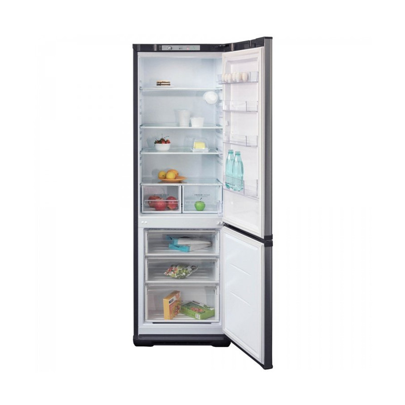 Холодильник-морозильник Бирюса I627 нержавеющая сталь