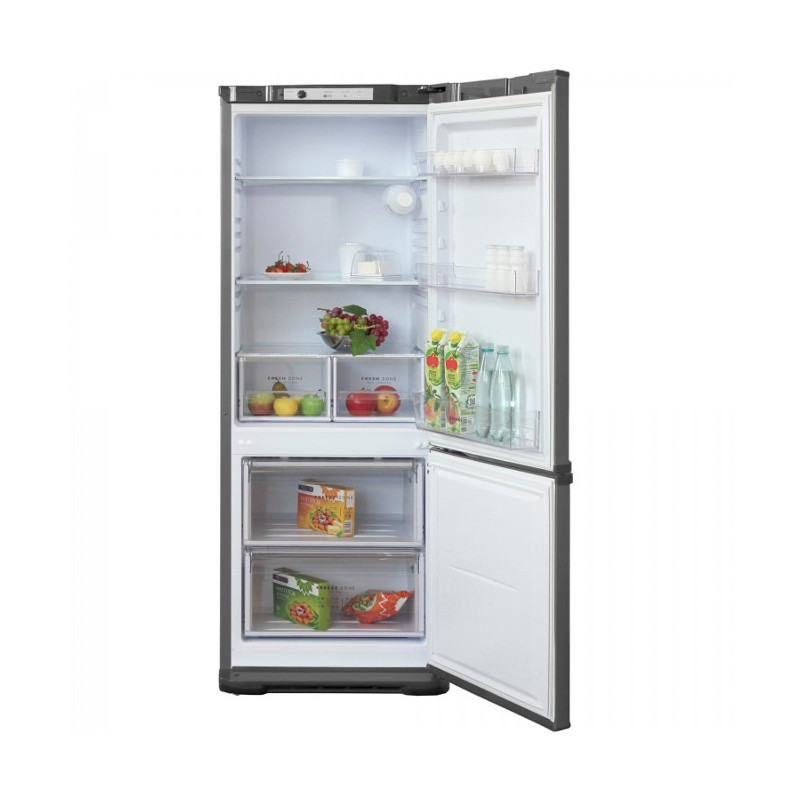 Холодильник-морозильник Бирюса M634 металлик