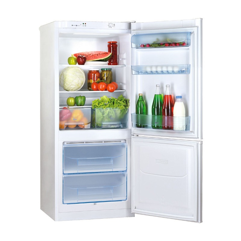 Холодильник двухкамерный бытовой POZIS RK-101 серебристый металлопласт