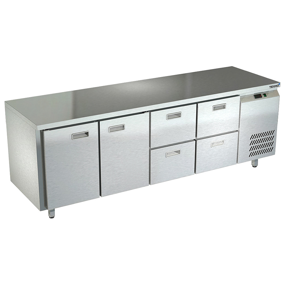 Холодильный стол Техно-ТТ СПБ/О-122/24-2207 2 двери 4 ящика