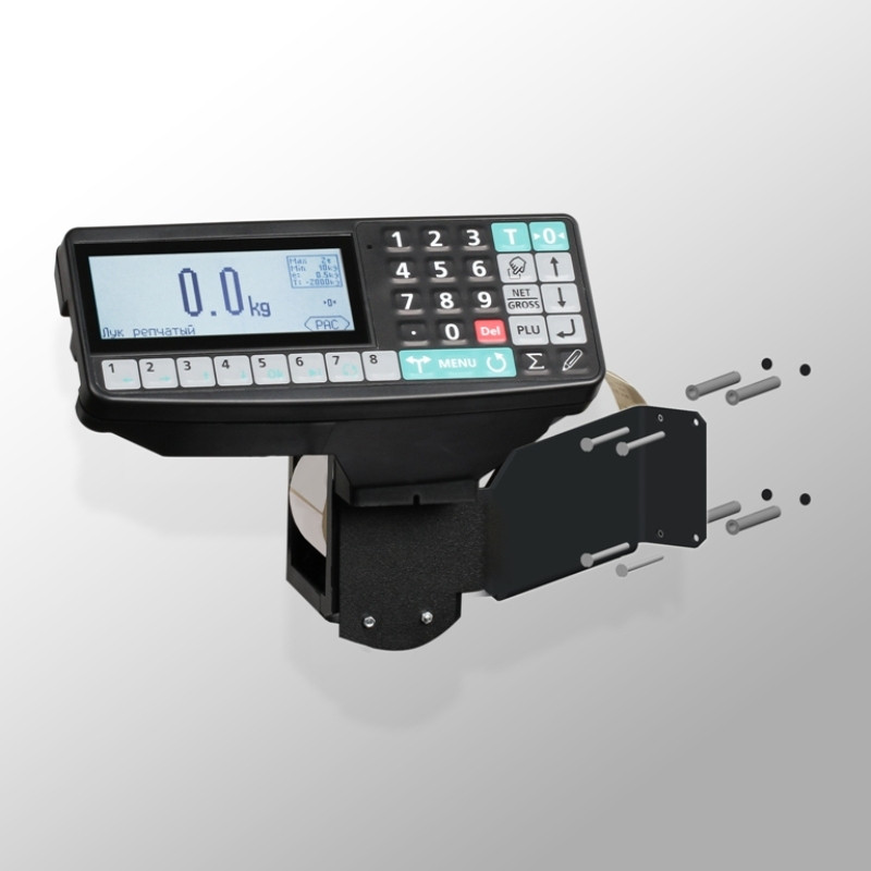 картинка Весы Масса-К 4D-U-1-1000-RP с печатью этикеток и регистрацией товароучетных операций