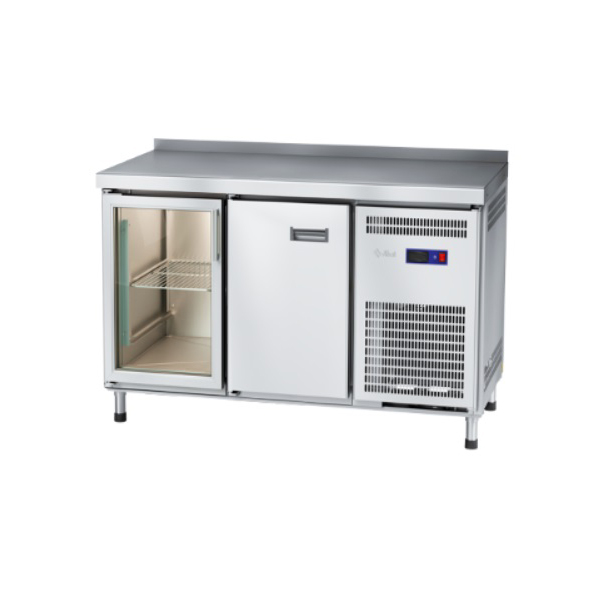 Стол холодильный Abat СХС-60-01 (дверь-стекло, дверь)