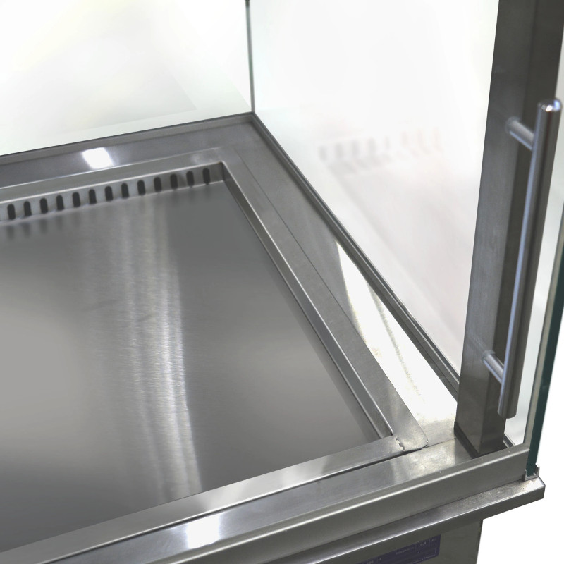 Встраиваемая горизонтальная кондитерская холодильная витрина FINIST GLASSIER G812-10/7/5