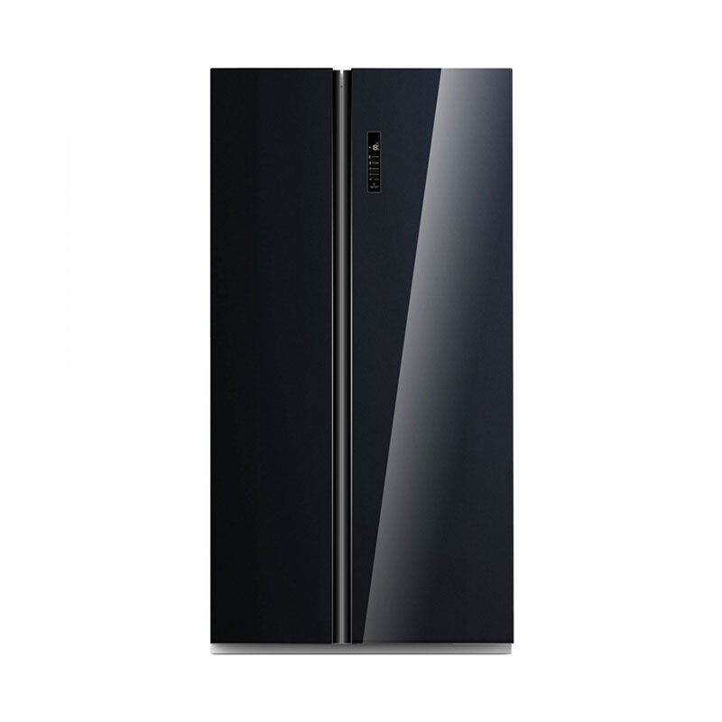 Холодильник Side-by-side Бирюса SBS 587 BG черное стекло