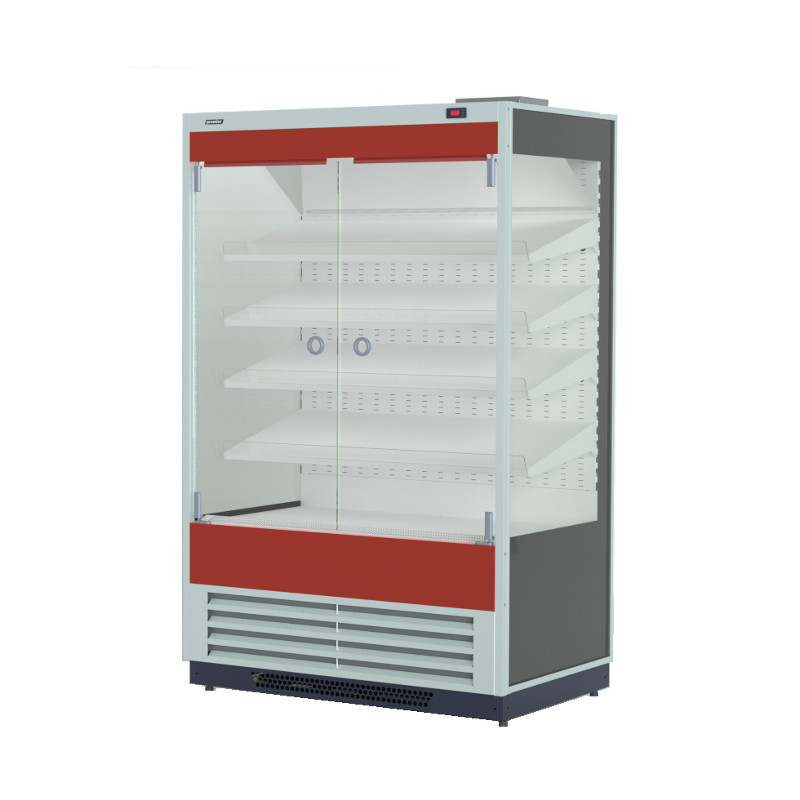 Холодильная витрина Premier ВВУП1-0,75ТУ/ЯЛТА-1,0/ фрукт нержавеющая сталь