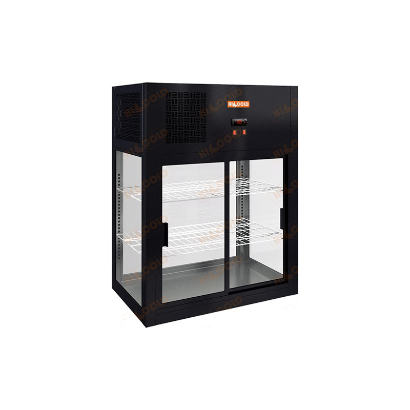 Настольная островная холодильная витрина HICOLD VRH O 790 Bronze / Beige / Brown / Black