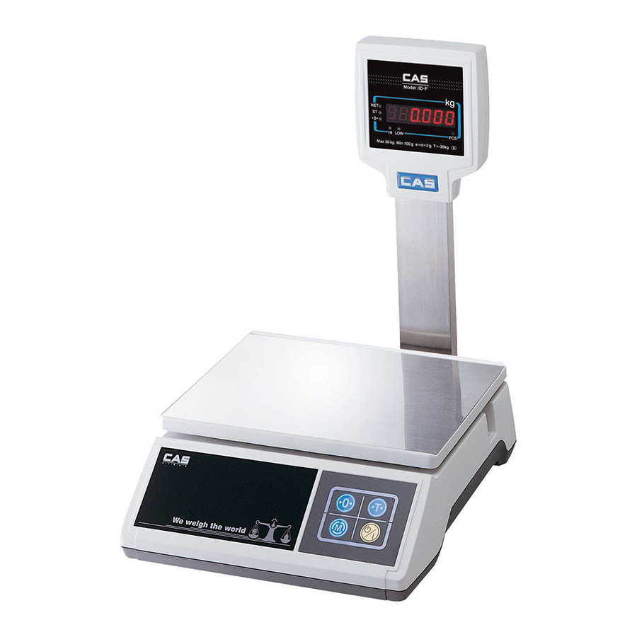 Весы электронные порционные CAS SW II-10 1 дисплей