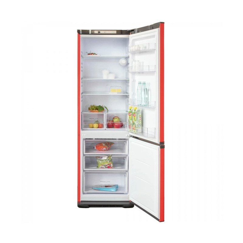 Холодильник-морозильник Бирюса H627 красный