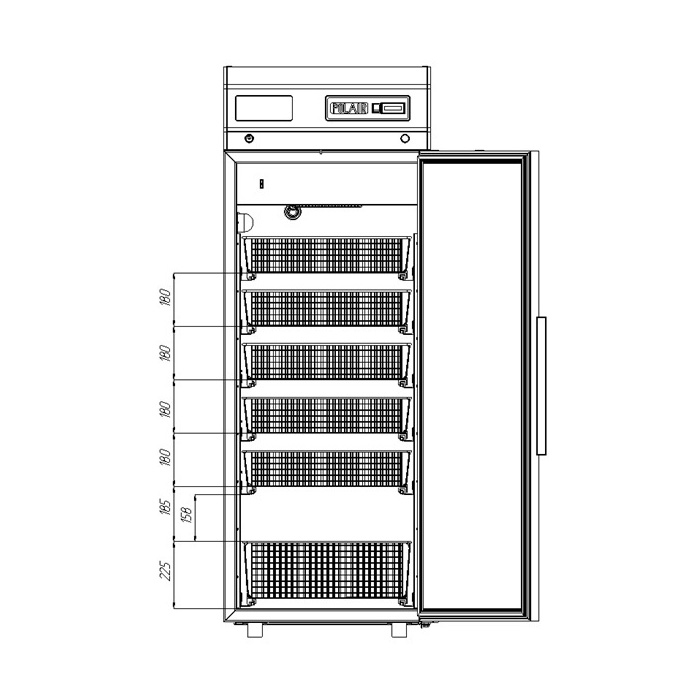 картинка Шкаф фармацевтический холодильный Polair ШХФ-0,5