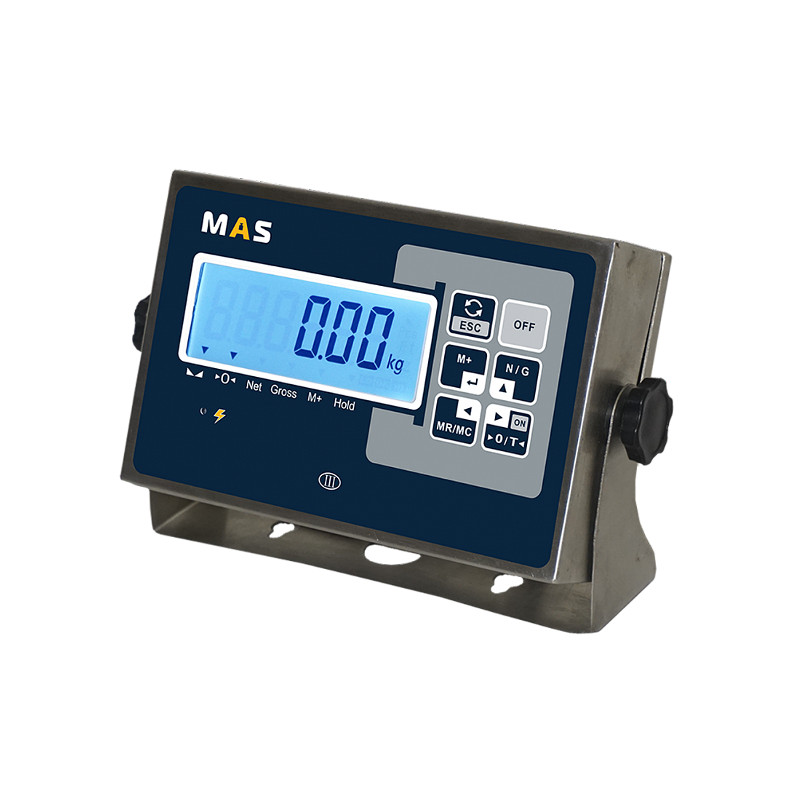 Весы платформенные MAS PM4PHS-0.6 1200х1200 с индикатором на стойке