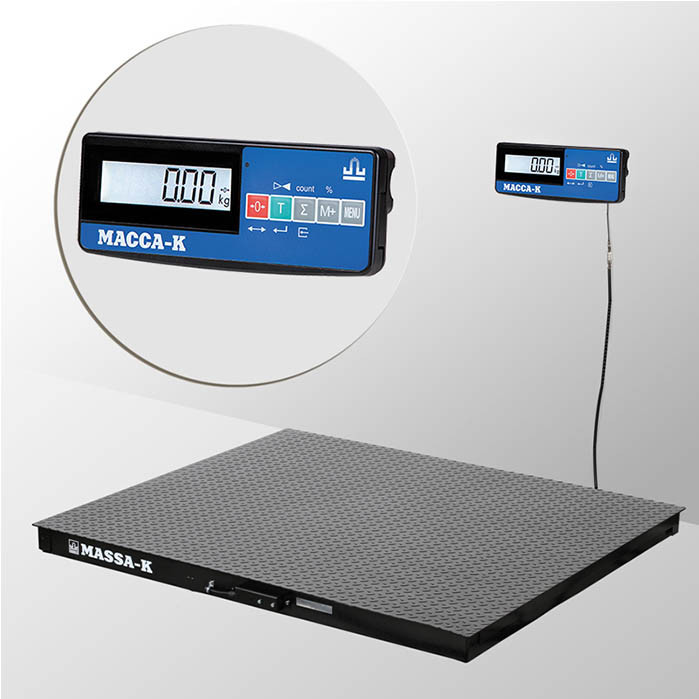 картинка Весы платформенные Масса-К 4D-PМ-10/10-500-A(RUEW) с интерфейсами RS, USB, Ethernet, WiFi