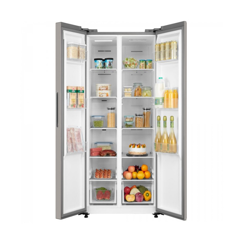 Холодильник Side-by-side Бирюса SBS 460 I нержавеющая сталь