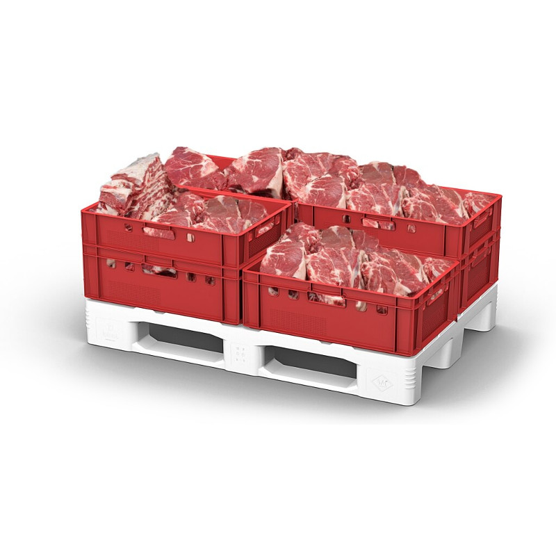 картинка Ящик для мяса Plast Е3 глубокой заморозки 600x400x300