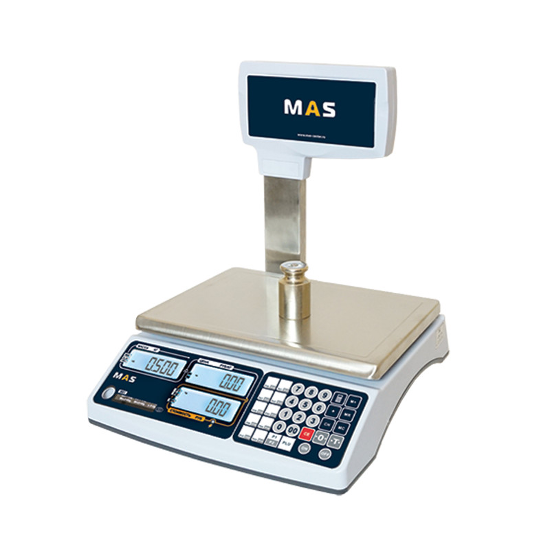 Весы электронные торговые со стойкой MAS MR1-06P