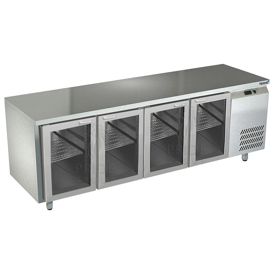 Холодильный стол Техно-ТТ СПБ/О-120/40-2206 4 стеклянные двери