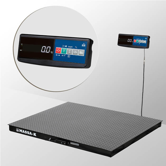картинка Весы платформенные Масса-К 4D-PМ-12/10-500-A с интерфейсом RS
