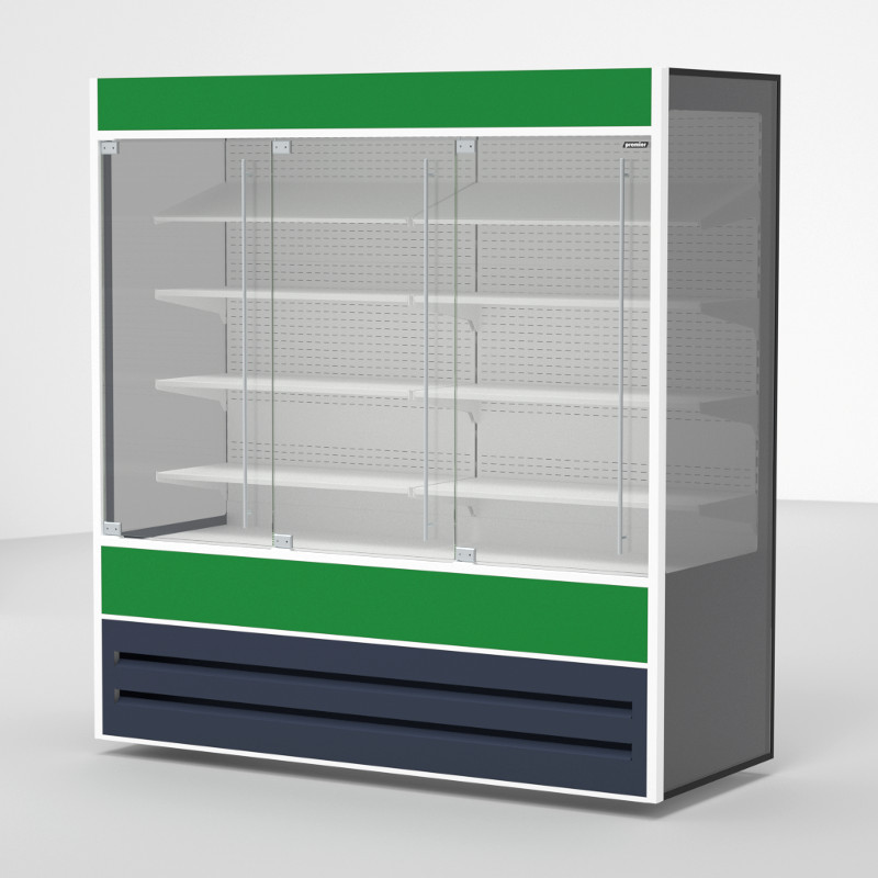 Холодильная витрина Premier ВВУП1-0,75ТУ/ЯЛТА-1,0 нержавеющая сталь