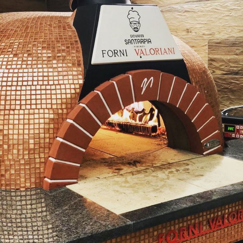 картинка Печь для пиццы дровяная Valoriani Vesuvio 100 IGLOO