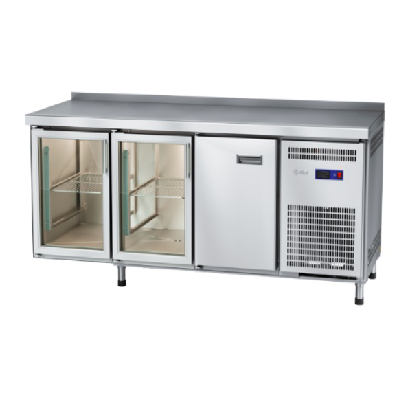 Стол холодильный Abat СХН-60-02 (2 двери-стекло, дверь)