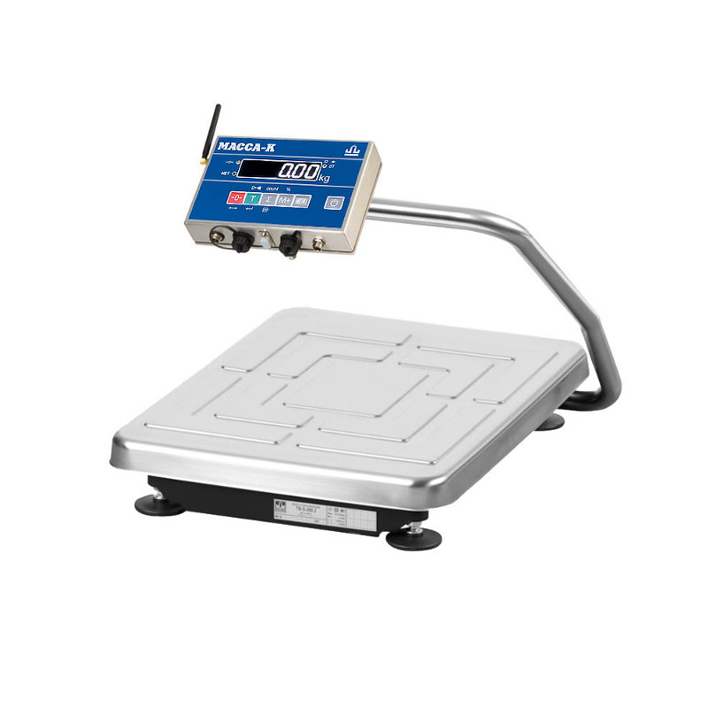 Весы Масса-К TB-S-200.2-АB(RUEW)2 с интерфейсами RS, USB, Ethernet, WiFi и влагозащитой