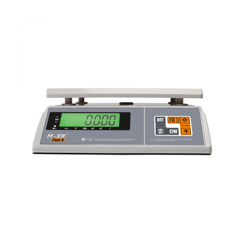 Порционные весы Mertech M-ER 326 AFU-3.01 "Post II" LCD RS-232