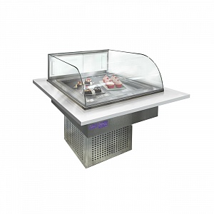 картинка Встраиваемая кондитерская холодильная витрина FINIST GLASSIER LUXURY GL-1