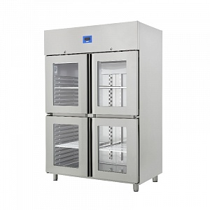 картинка Шкаф холодильный Ozti GN 1200.11 NMV K HC, K4 стеклянные двери