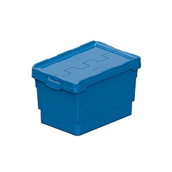 картинка Вкладываемый ящик Plast 600x400x370 (KV 6437) с крышкой