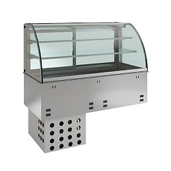 картинка Витрина холодильная с охлаждаемой ванной EMAINOX I7VV2RVR3 8046505 встраиваемая