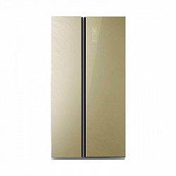 картинка Холодильник Side-by-side Бирюса SBS 587 GG бежевое стекло