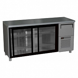 картинка Холодильный барный стол T57 M2-1-C 0430 (BAR-360К Carboma)