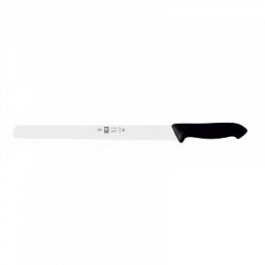 картинка Нож для нарезки с волнистой кромкой ICEL HORECA PRIME 28100.HR12000.360 черный 36см