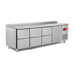 картинка Холодильный стол с 6 ящиками и 1 дверью Fornazza HSF61-700