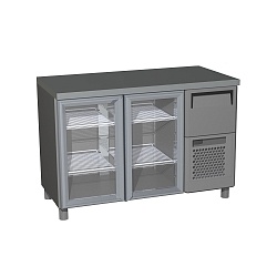 картинка Холодильный барный стол T57 M2-1-G 9006-1(2)9 (BAR-250С Carboma)