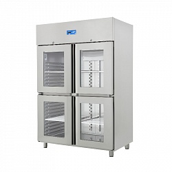 картинка Шкаф холодильный Ozti GN 1200.11 NMV стеклянные двери